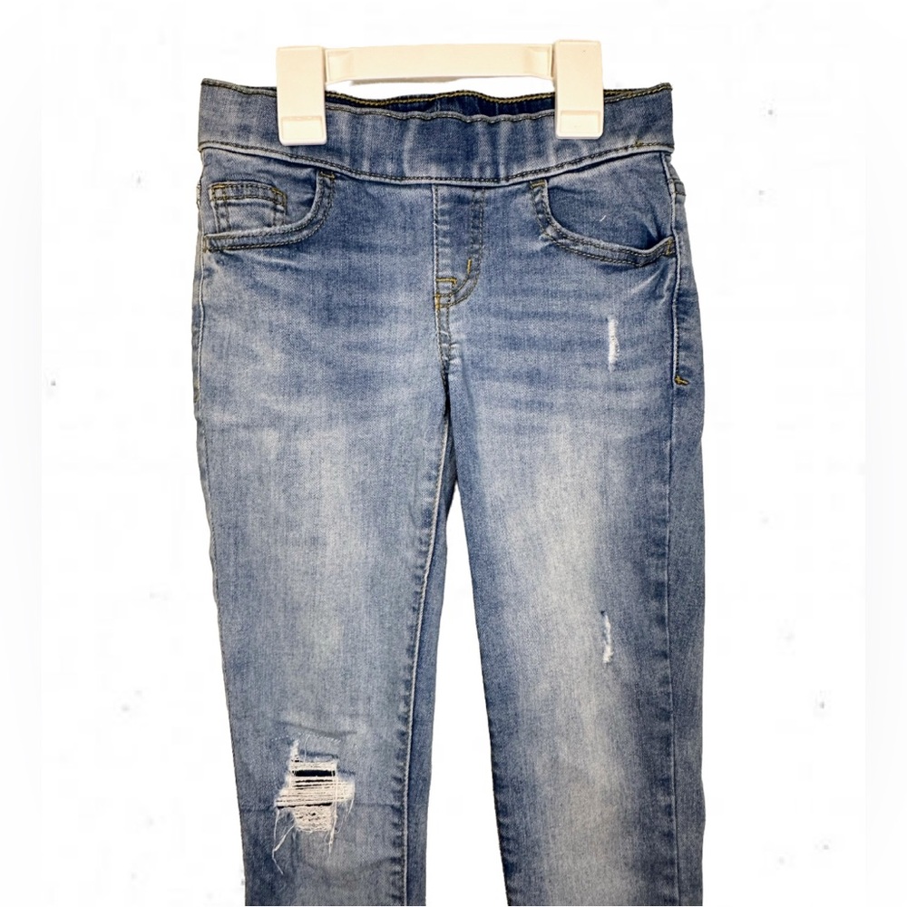 Cat & Jack Slim Elastic Waste Jeggings / Jeans Girls 8 - Picture 2 of 10